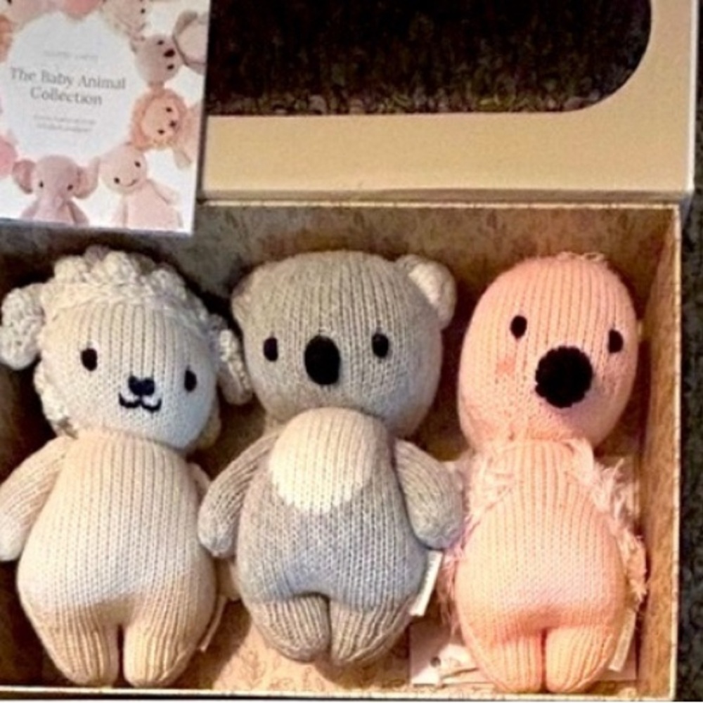 Cuddle and Kind Gift Set in Box Lamb Koala Bear Flamingo 7” New Christmas Gift